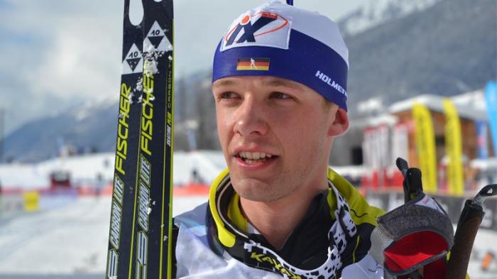 <b>Toni Escher</b> aus Deutschland gewinnt im Halbmarathon am 42. Gommerlauf. - langlauf-deutscher-sieg-beim-halbmarathon-im-goms-53516