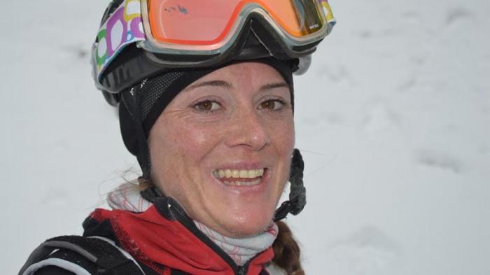 Claudia Stettler heisst die Siegerin bei den Damen am Rothwald Race. Quelle: zvg - skitourenrennen-italienischer-doppelsieg-am-rothwald-race-61185