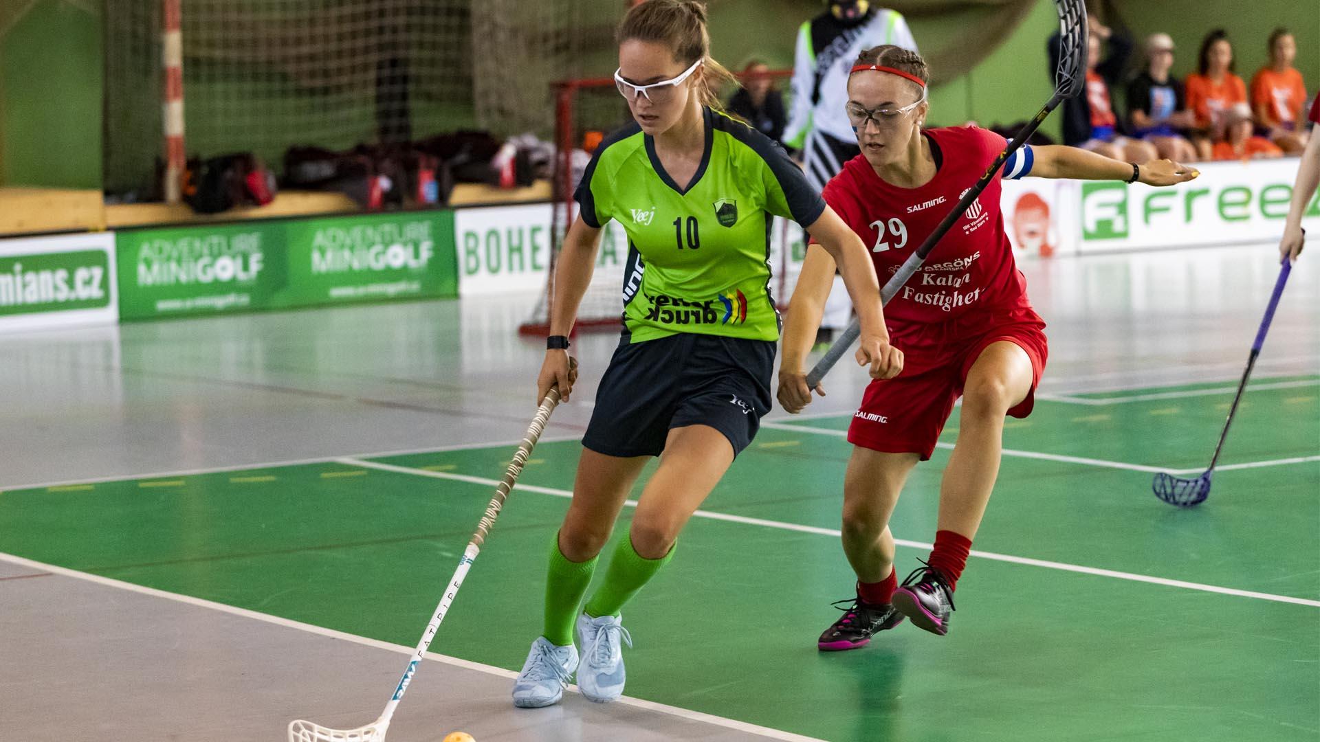 Hannah Soltermann war mit dem Team Unihockey Berner Oberland G16 bei